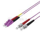 ZELIATECH - NPRWPCFP45LCST100 PATCHCORD MULTIM.,50/125 LC-ST,10M. OM4