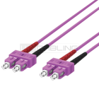 ZELIATECH - NPRWPCFP45SCSC100 PATCHCORD MULTIM.,50/125 SC-SC,10M. OM4