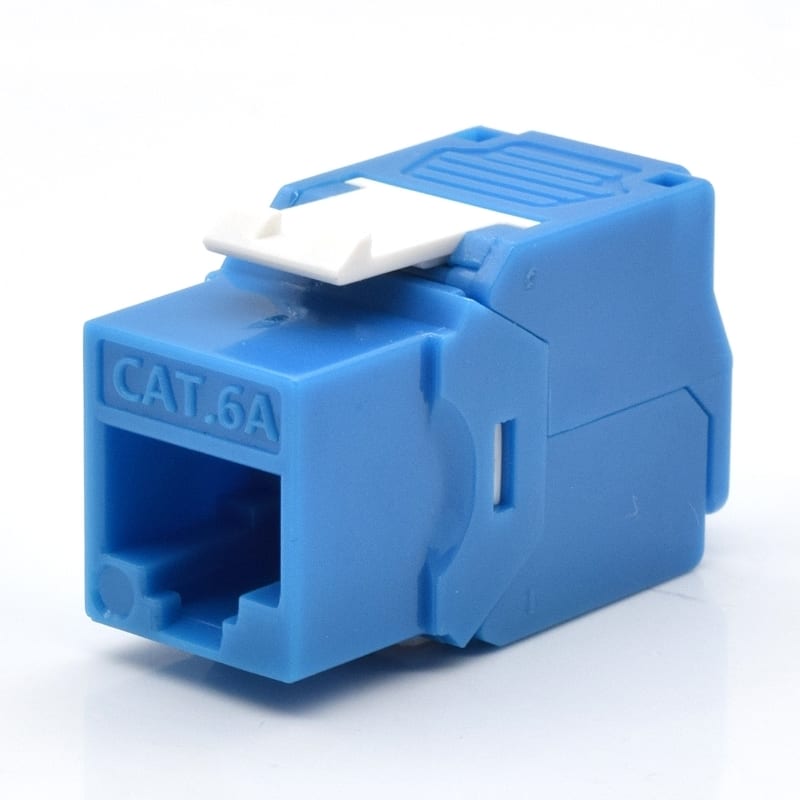 ZELIATECH - NPRWPCKEY6AUPTLB PRESA KEYSTONE TOLLESS CAT. 6A UTP, BLU