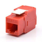 ZELIATECH - NPRWPCKEY6UPTLR PRESA KEYSTONE TOLLESS CAT. 6 UTP, ROSSA