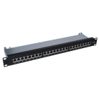 ZELIATECH - NPRWPCPAN6AF24 PATCH PANEL 19 CAT.6A STP 24 PORTE RJ45,