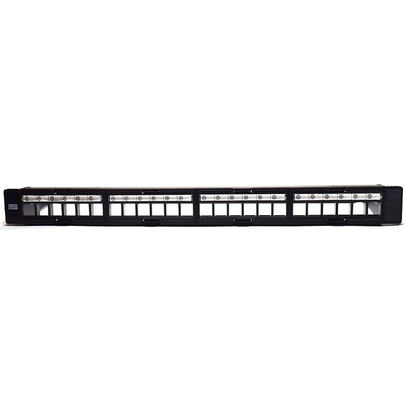 ZELIATECH - NPRWPCPANBUP24 PATCH PANEL 19 UTP MODULARE 24 POSTI VUO