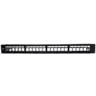 ZELIATECH - NPRWPCPANBUP24 PATCH PANEL 19 UTP MODULARE 24 POSTI VUO