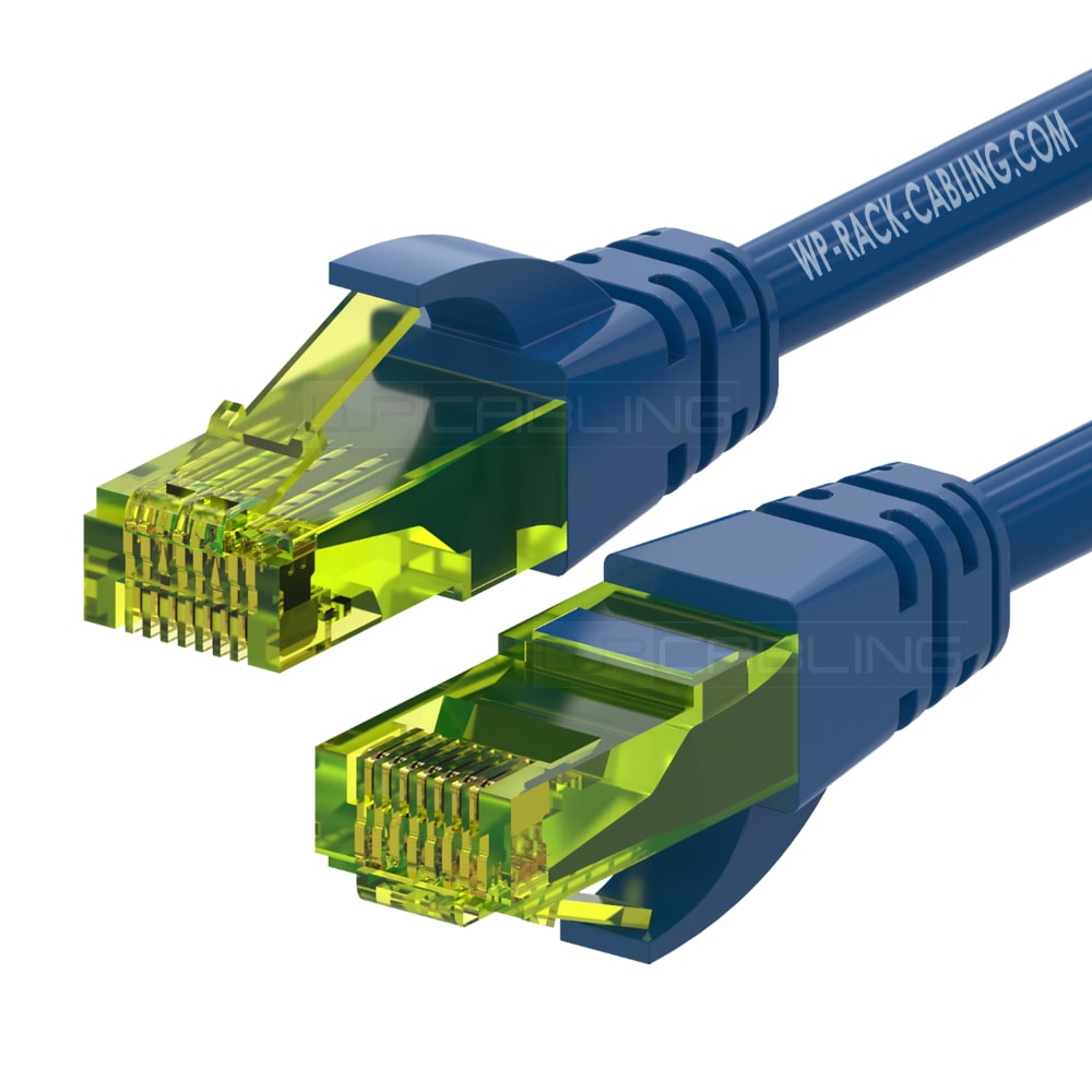 ZELIATECH - NPRWPCPAT6AU010B CAT 6A U-UTP CAVO PATCH 1M.,AWG26/7,BLU
