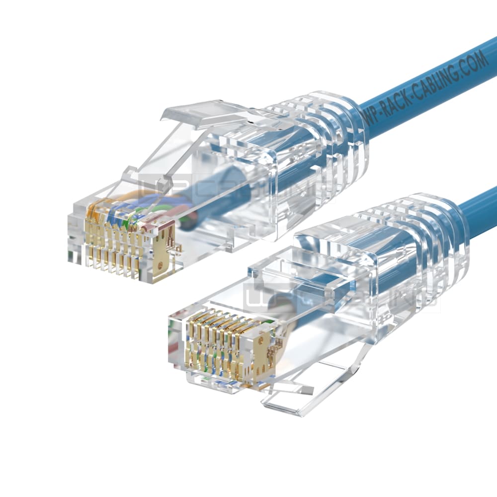 ZELIATECH - NPRWPCPAT6AU010LBS CAT 6A U-UTP SLIM PATCH 1M. AWG28/7,AZZU