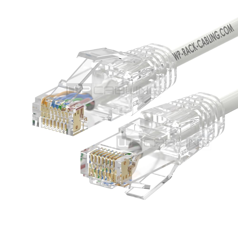 ZELIATECH - NPRWPCPAT6AU010WS CAT 6A U-UTP SLIM PATCH 1M. AWG28/7,BIAN