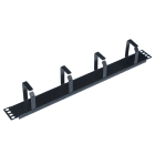 ZELIATECH - NPRWPNACM101B PANNELLO GESTIONE CAVI 5 ANELLI 1U,METAL