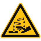 CEMBRE SPA - CEM200502 ETICH.AVVERT.WS-CM SOSTANZE CORROSIVE- 5