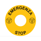 CEMBRE SPA - CEM204501-GB ET.WSE EMERG.X PULS.22,5MM-DIM.80 INGLESE