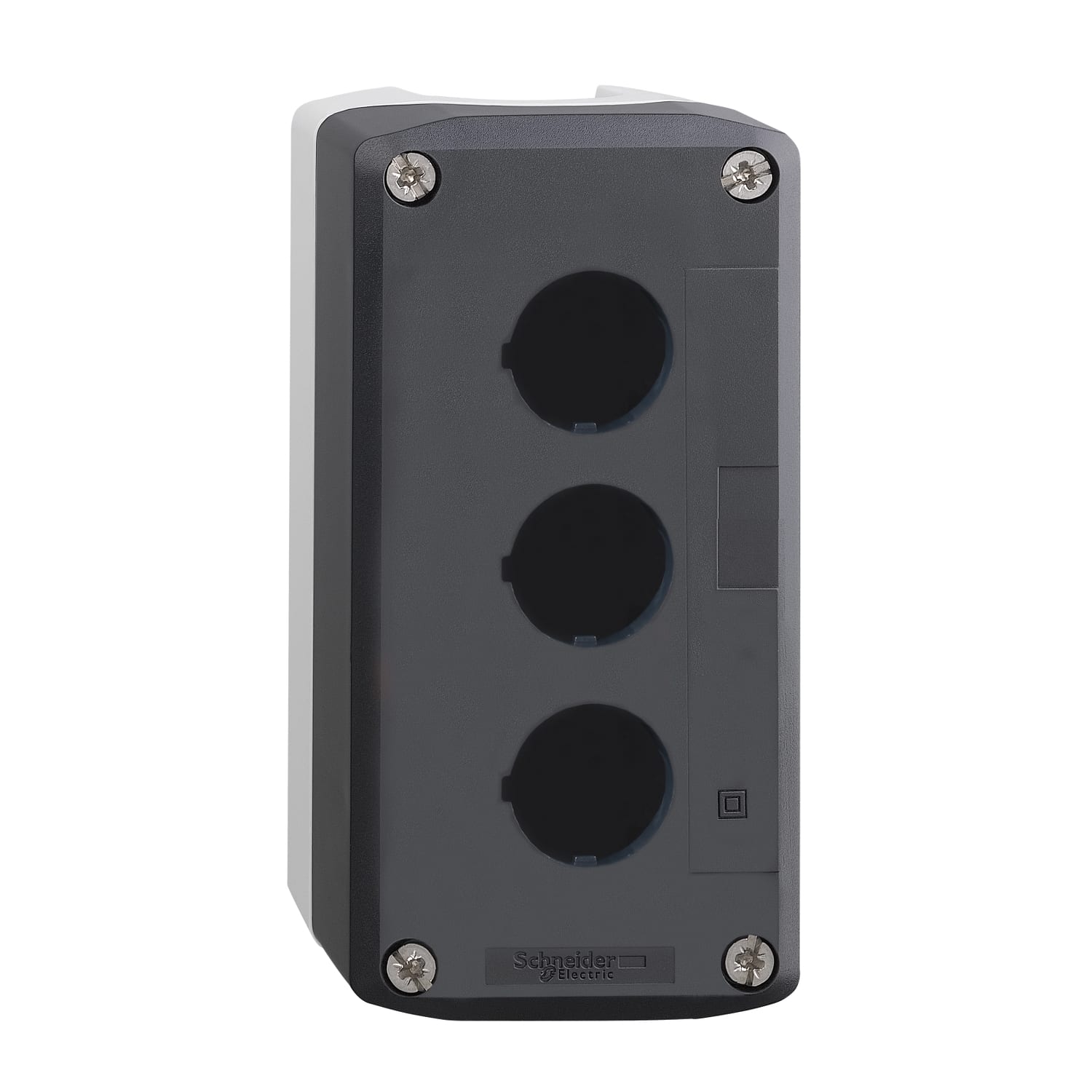 SCHNEIDER ELECTRIC - SNRXALD03H7 Pulsantiera vuota XAL-D - plastica - 3 fori