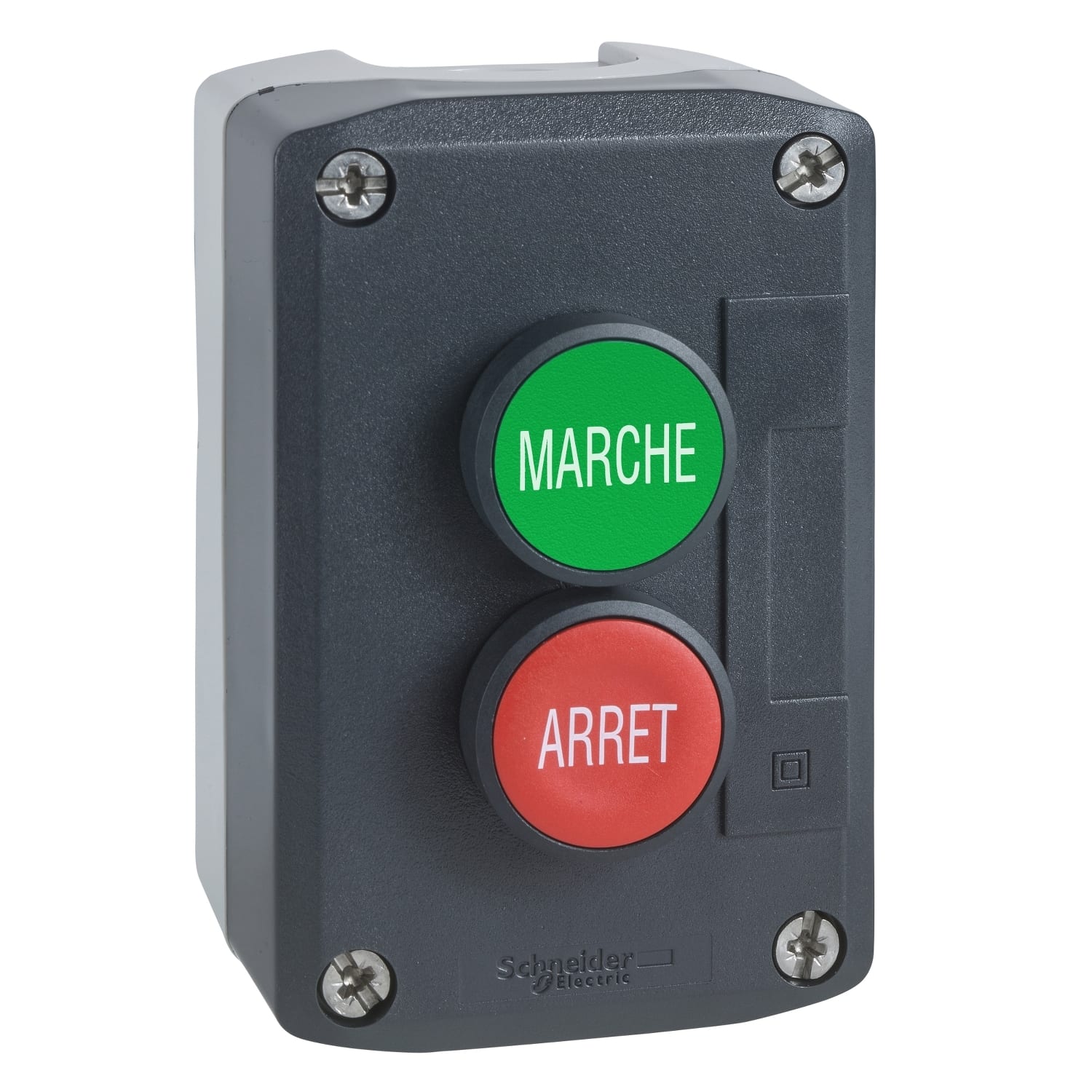 SCHNEIDER ELECTRIC - SNRXALD224 PULSANTIERA MARCIA-ARRESTO 1 NO+ 1 NC