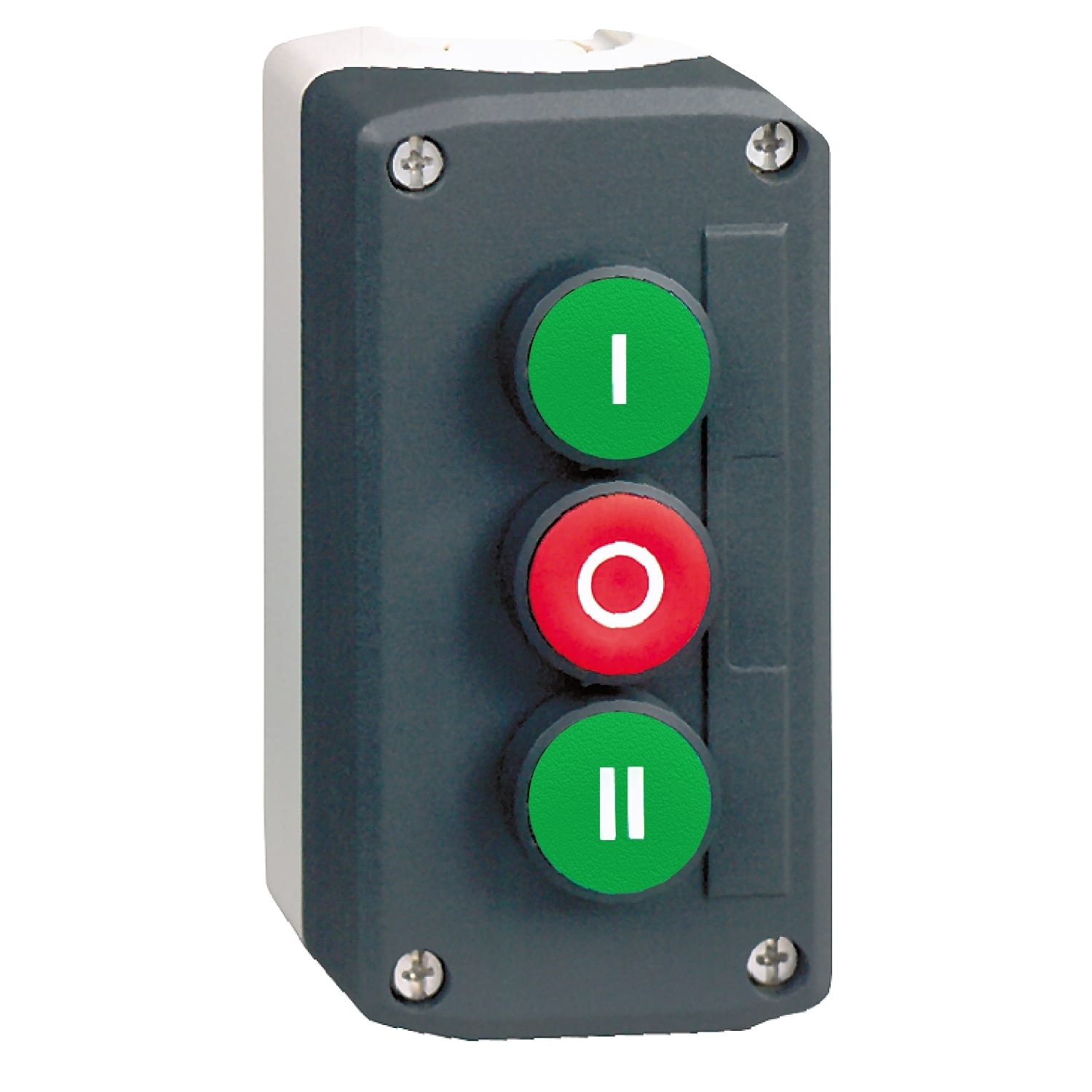 SCHNEIDER ELECTRIC - SNRXALD339 PULSANTIERA TRE FUNZIONI 1 NC + 2 NO