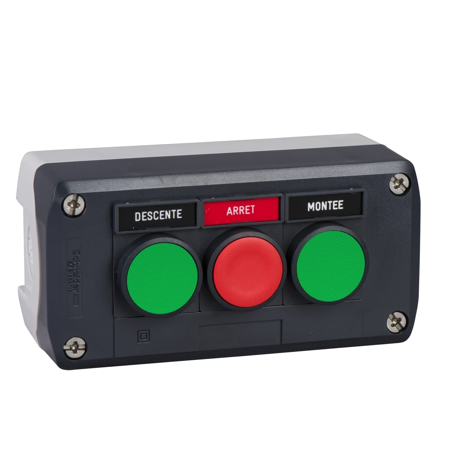 SCHNEIDER ELECTRIC - SNRXALD321 PULSANTIERA TRE FUNZIONI 1 NC + 2 NO