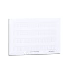 SCHNEIDER ELECTRIC - SNRZBY4100 Foglio di 76 etichette 8 X 27mm - PER PORTAetichette 30 X 40mm - NEUTRE
