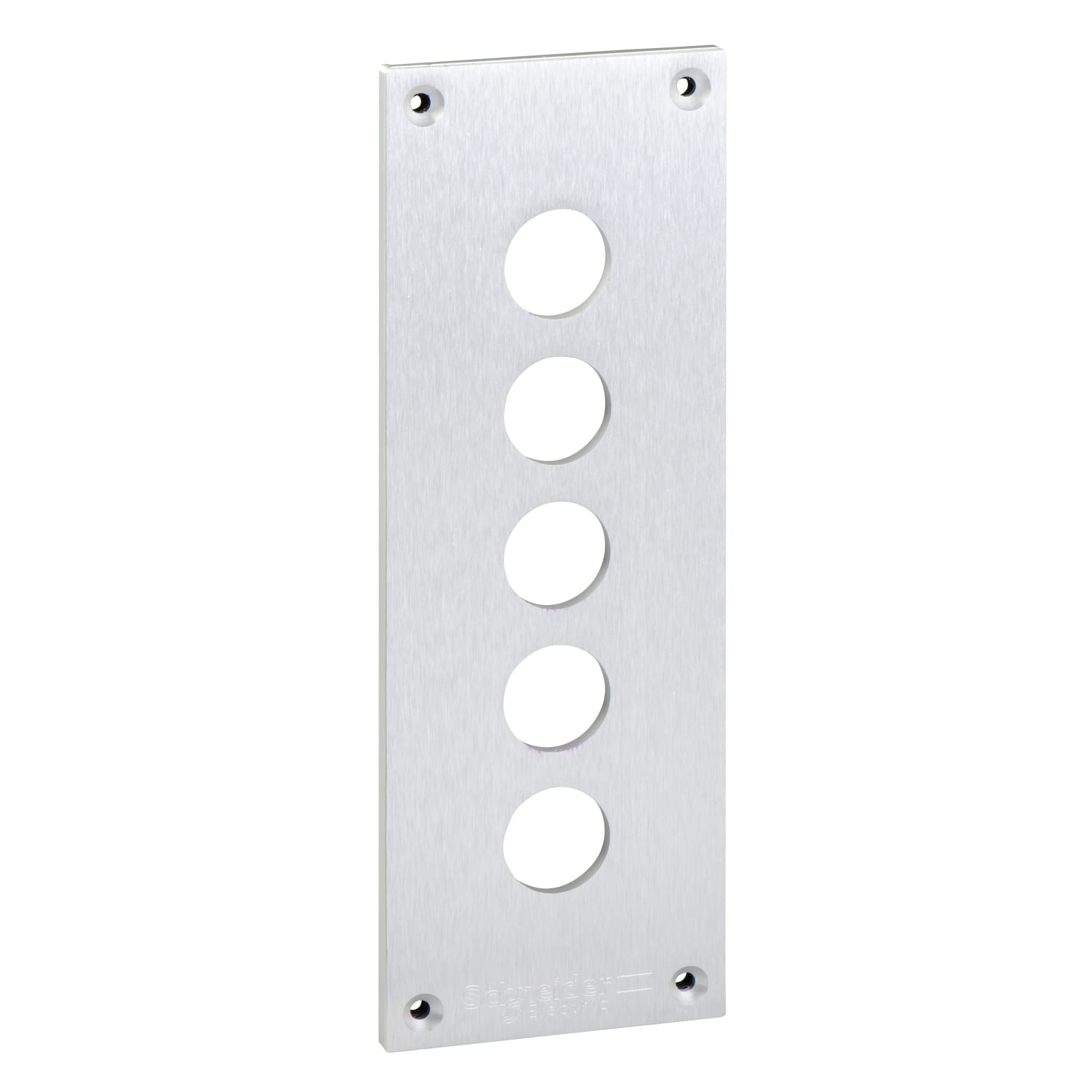 SCHNEIDER ELECTRIC - SNRXAPE305 PIASTRA FORATA METALLO 5 FORI ORIZZ.