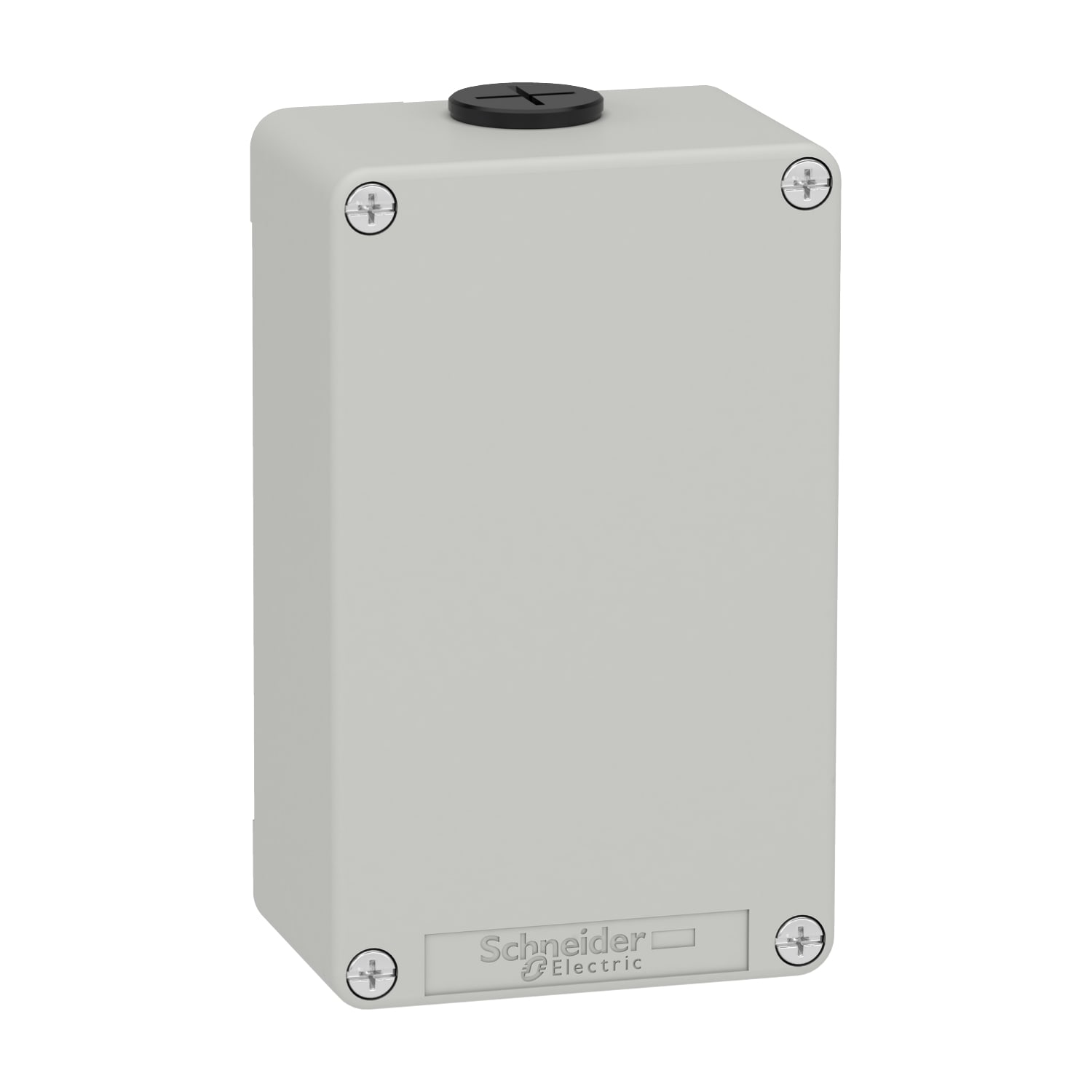 SCHNEIDER ELECTRIC - SNRXAPD21 PULSANTIERA IN METALLO GRIGIA NON FORATA
