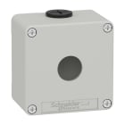 SCHNEIDER ELECTRIC - SNRXAPD1201 PULSANTIERA IN METALLO GRIGIA 1 FORO