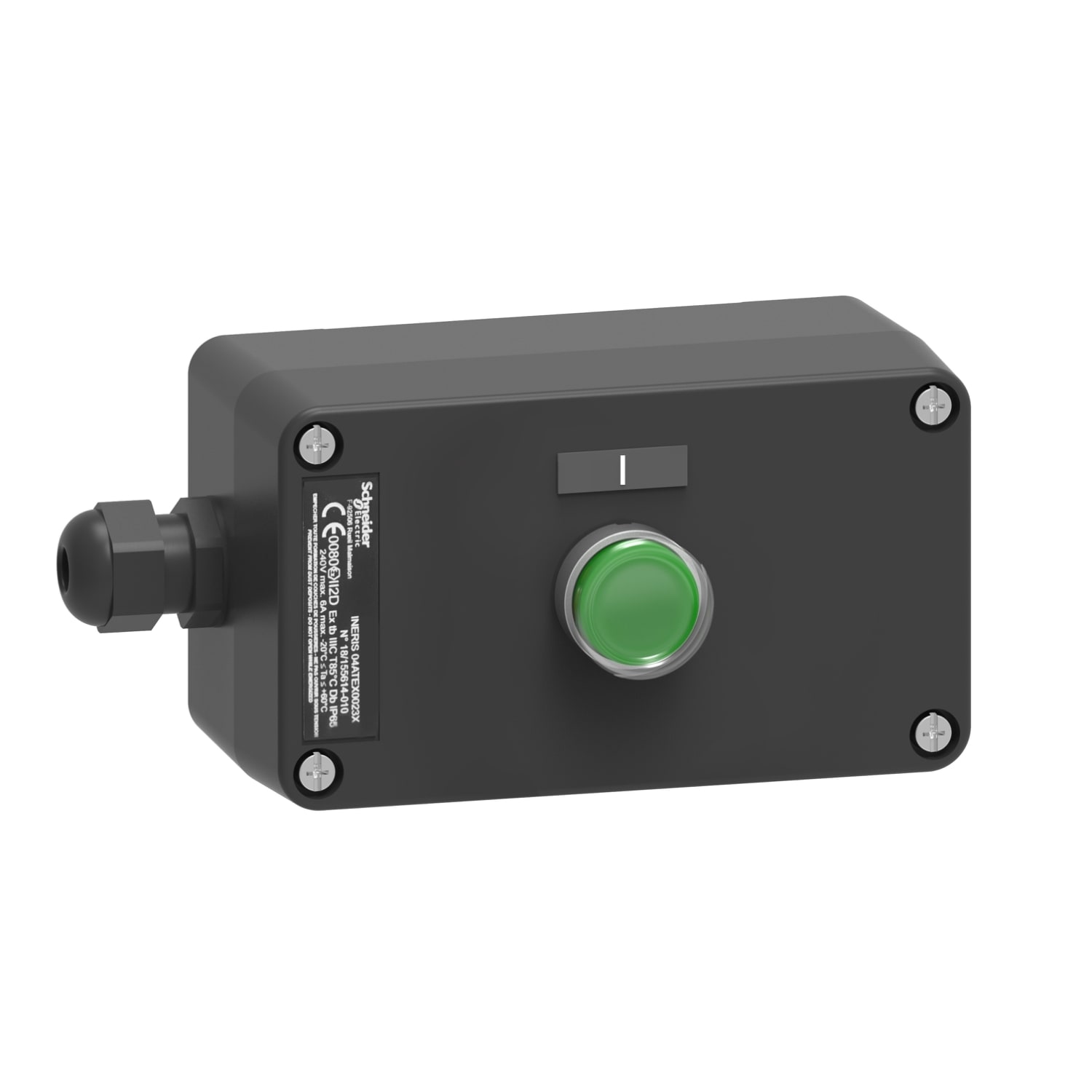 SCHNEIDER ELECTRIC - SNRXAWG100EX PULSANTIERA PLASTICA 1NO VERDE