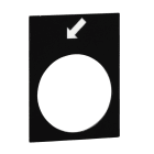 SCHNEIDER ELECTRIC - SNRZB2BY4935 TARGHETTA SIMBOLIZZATA