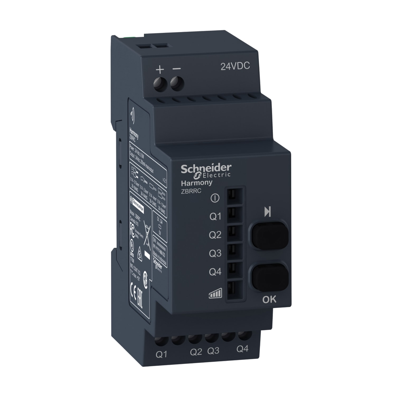 SCHNEIDER ELECTRIC - SNRZBRRC RICEVITORE CONFIGURABILE USCITA 4 PNP
