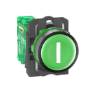 SCHNEIDER ELECTRIC - SNRZB5RTA331 Pulsante trasmettitore completo ZB5R, capsula verde, simbolo I