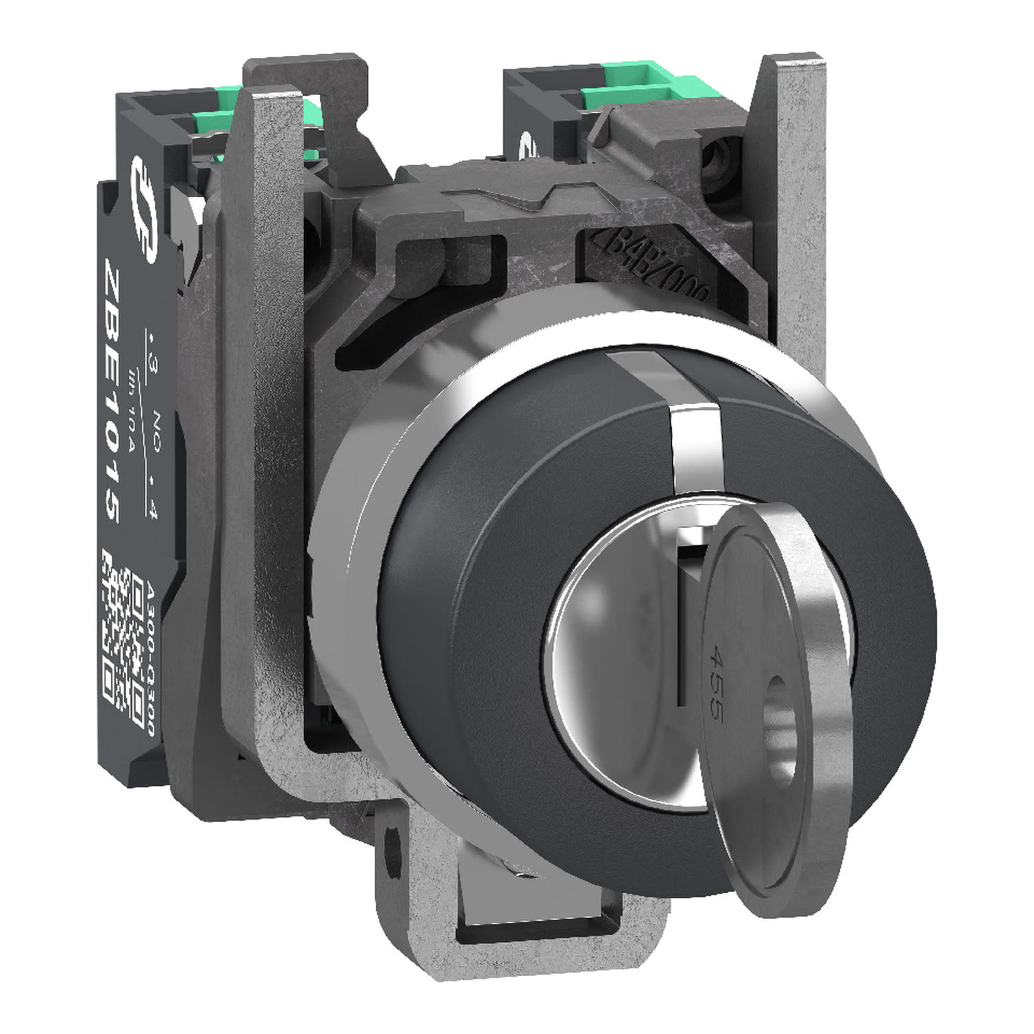 SCHNEIDER ELECTRIC - SNRXB4BG035 Selettore chiave 3 posizioni 2NO push-in