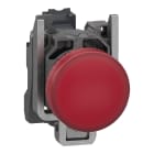 SCHNEIDER ELECTRIC - SNRXB4BVB45 LAMPADA SPIA ROSSA LED 24V PUSH-IN
