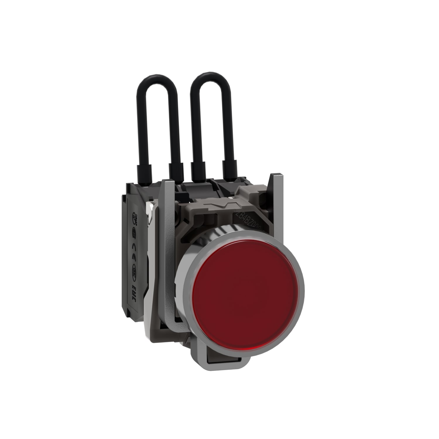 SCHNEIDER ELECTRIC - SNRXB4BW24G5 PULSANTE TEST LAMP.SPIA ROSSA 110 120V