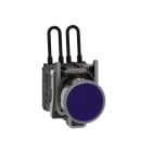 SCHNEIDER ELECTRIC - SNRXB4BW26G5 Pulsante di test lampada spia blu 110 120Vac- LED universale- Ø22