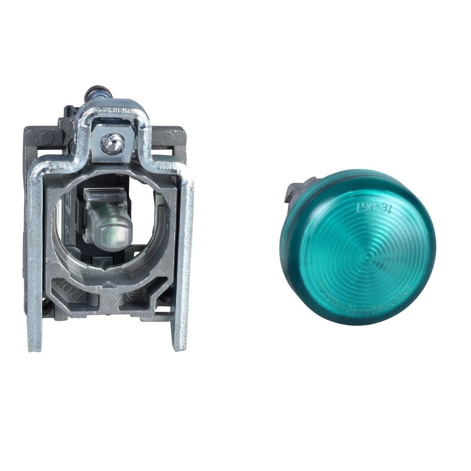 SCHNEIDER ELECTRIC - SNRXB4BVM3EX Lampada spia Ø22 - IP65 - verde - LED integrato - 230-240V - ATEX