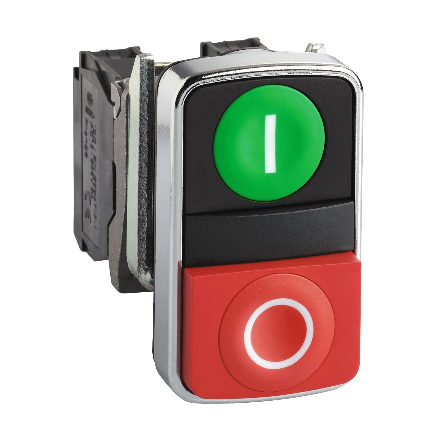 SCHNEIDER ELECTRIC - SNRZB4BA7341 TESTA PULSANTE A DOPPIO TASTO /I/-/O CC