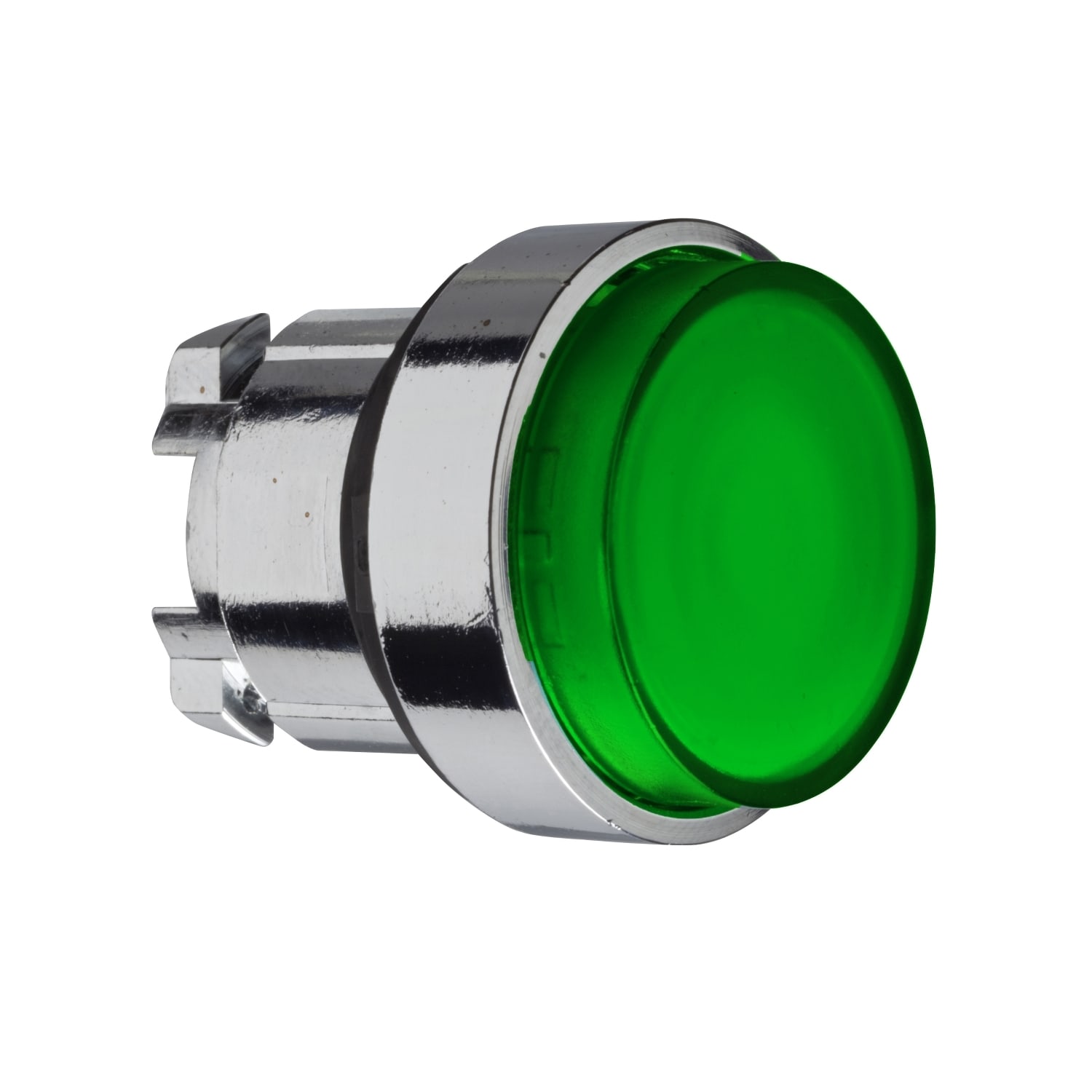 SCHNEIDER ELECTRIC - SNRZB4BH33 Testa pulsante luminoso Ø22 - verde- per LED universale