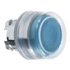 SCHNEIDER ELECTRIC - SNRZB4BP68 Testa pulsante Ø22 - filoghiera—blu - (silicone trasparente)