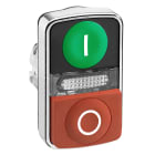 SCHNEIDER ELECTRIC - SNRZB4BW7L3741 TESTA PULSANTE A DOPPIO TASTO LUMINOSO