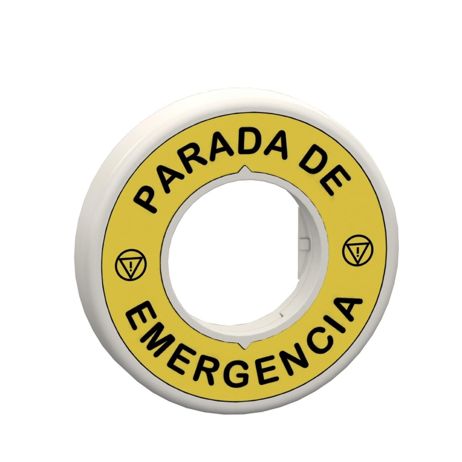 SCHNEIDER ELECTRIC - SNRZBY9W3B430 ETICHETTA LUM.24V PARADA DE EMERGENCIA