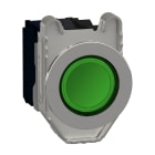 SCHNEIDER ELECTRIC - SNRXB4FW33B5 Pulsante luminoso verde filopannello LED universale 24VAC/DC 1NO+1NC- Ø30
