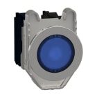 SCHNEIDER ELECTRIC - SNRXB4FW36G5 PULS.LUM.BLU LED 120V NO+NC FILOPANNELLO