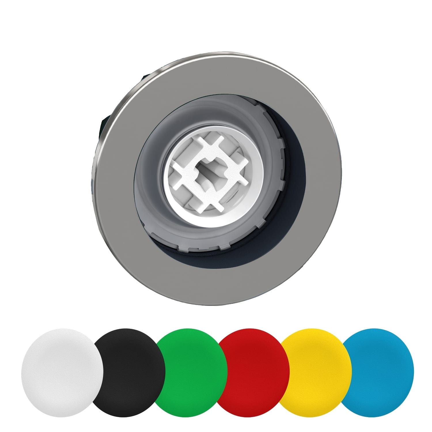 SCHNEIDER ELECTRIC - SNRZB4FA9 TESTA PULSANTE 6 CAPSULE FILOPANNELLO