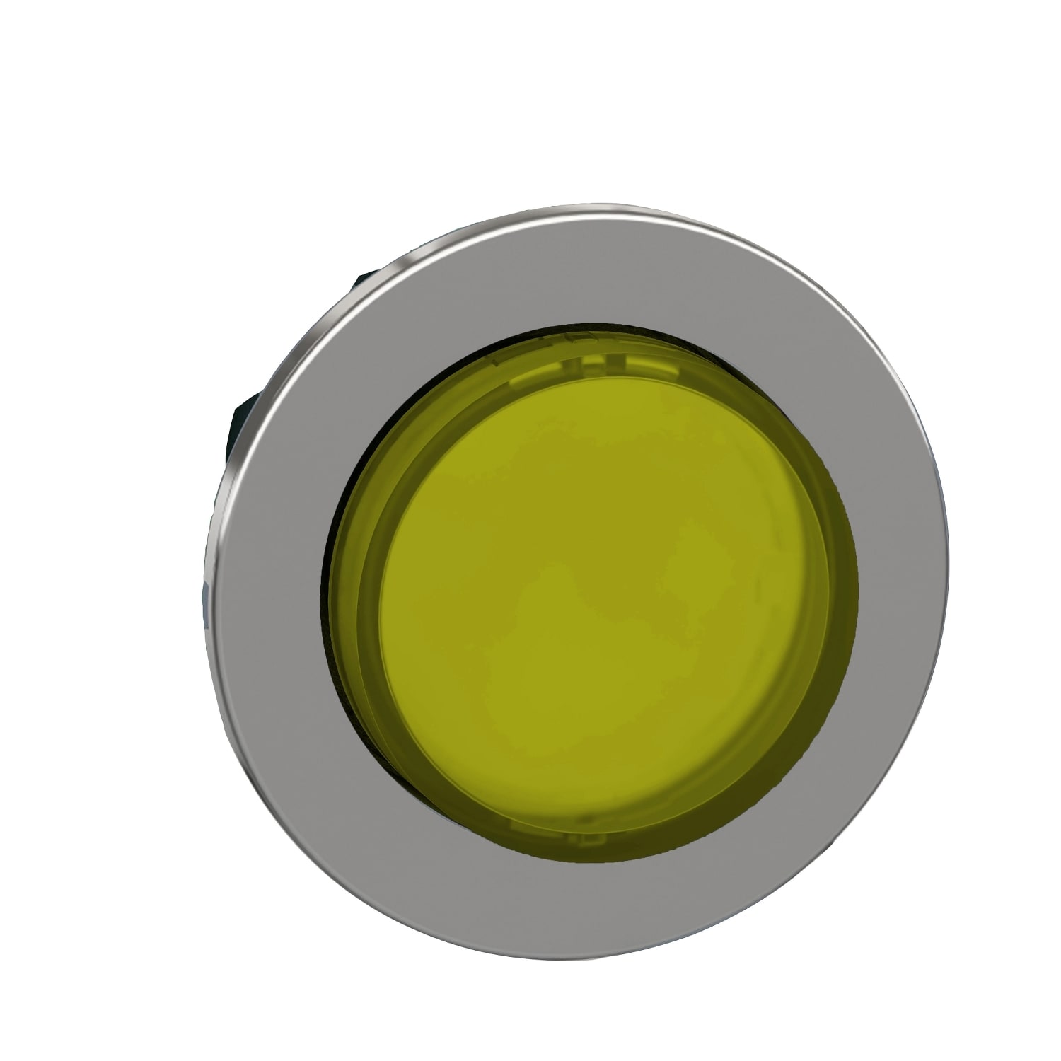 SCHNEIDER ELECTRIC - SNRZB4FH83 Testa pulsante luminoso sporgente bianco filopannello ad aggancio passo-passo- per LED universale- Ø30