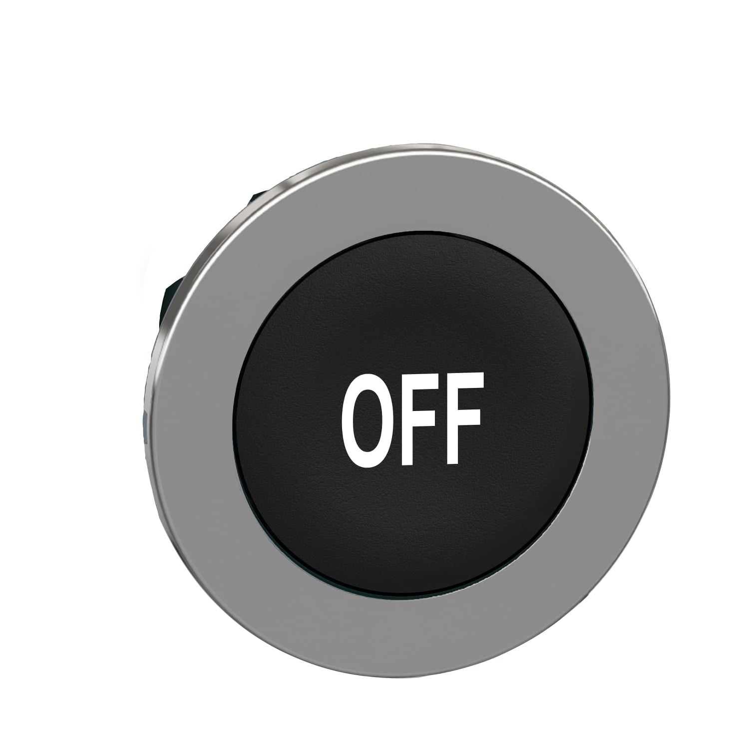 SCHNEIDER ELECTRIC - SNRZB4FA235 Testa pulsante nero filopannello con marcatura OFF