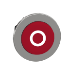 SCHNEIDER ELECTRIC - SNRZB4FL432 Testa pulsante sporgente rosso filopannello con marcatura O