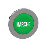SCHNEIDER ELECTRIC - SNRZB4FA342 Testa pulsante verde filopannello con marcatura MARCHE