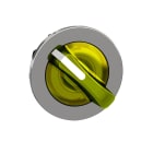 SCHNEIDER ELECTRIC - SNRZB4FK1483 Testa selettore luminoso giallo filopannello 2 posizioni con ritorno- per LED universale- Ø30