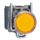 SCHNEIDER ELECTRIC - SNRXB4BW35G5 Pulsante luminoso giallo Ø22 - filoghiera ad impulso - 120V - 1NO+1NC - LED universale