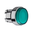SCHNEIDER ELECTRIC - SNRZB4BW133 Testa pulsante luminoso - Ø22 - verde- per LED universale