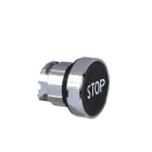 SCHNEIDER ELECTRIC - SNRZB4BA234 TESTA PULSANTE NERO STOP
