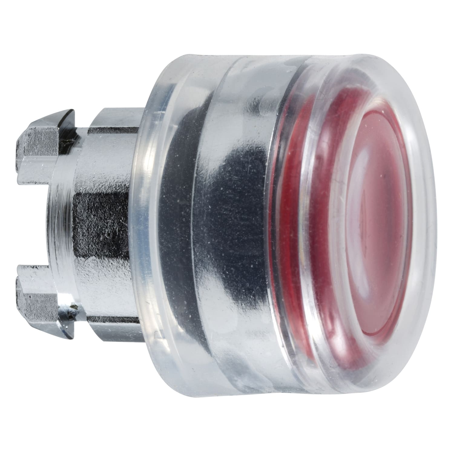 SCHNEIDER ELECTRIC - SNRZB4BW543 Testa pulsante luminoso Ø22 - rosso- per LED universale