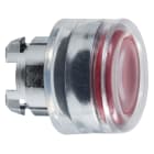 SCHNEIDER ELECTRIC - SNRZB4BW543 Testa pulsante luminoso Ø22 - rosso- per LED universale