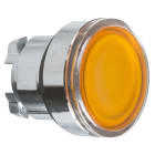 SCHNEIDER ELECTRIC - SNRZB4BW353 Testa pulsante luminoso Ø22 - ARANCIONE - per LED universale