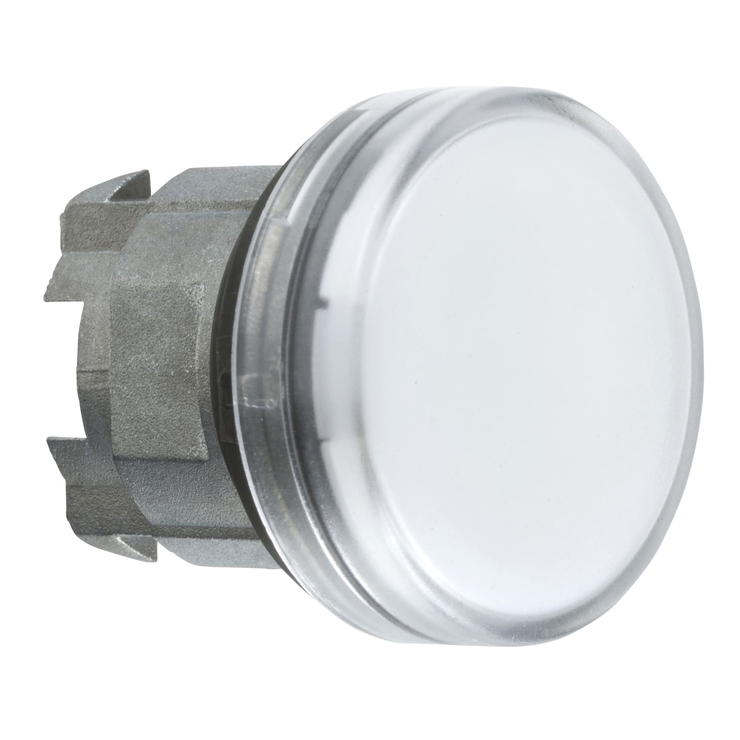 SCHNEIDER ELECTRIC - SNRZB4BV013S Testa lampada spia Ø22 gemme striate bianche- per LED universale